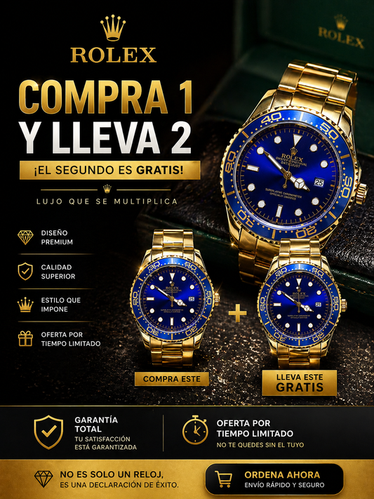 🔥 COMPRE 1 Y LLÉVESE 2 ROLEX IMPORTADOS🔥 + Envío Gratis