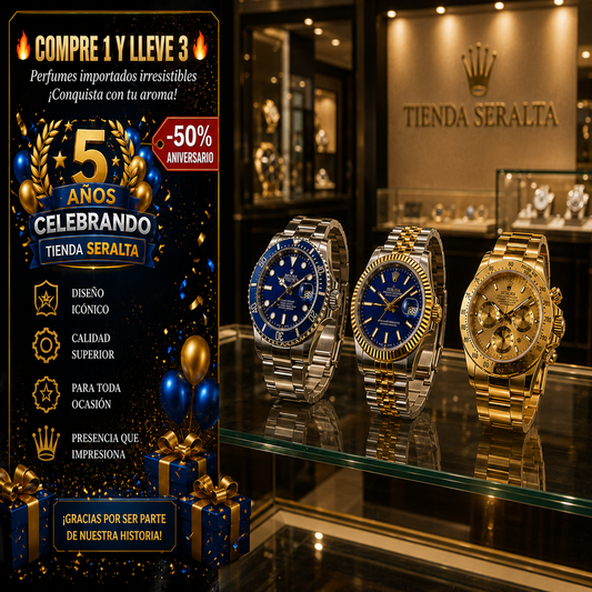 Luxury Time Set: 3 Relojes Premium + Envío Gratis + Regalo