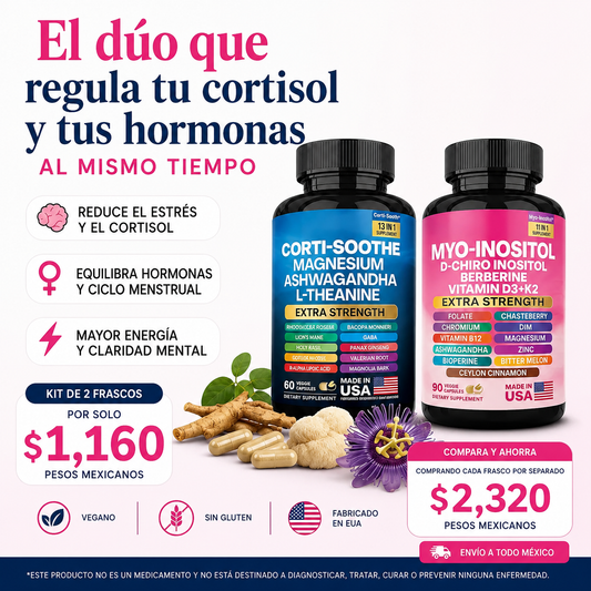 Kit Premium Inositol & Cortisol + Envio Gratis + Regalo