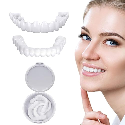 Denwhite®: Carillas Dentales Ajustables - Set 2 Pzs (Superior e inferior) + Envio Gratis