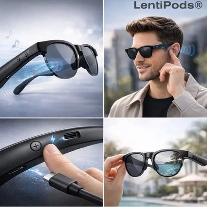 LentiPods® - Gafas De Sol Auriculares Inalámbricos + Envio Gratis + Regalo