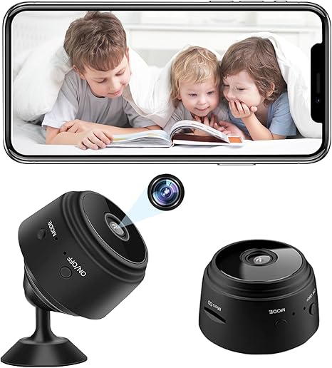 Mini Cámara Espía Full HD con Visión Nocturna – Discreta y Inalámbrica - Compre 1 y llévese 2