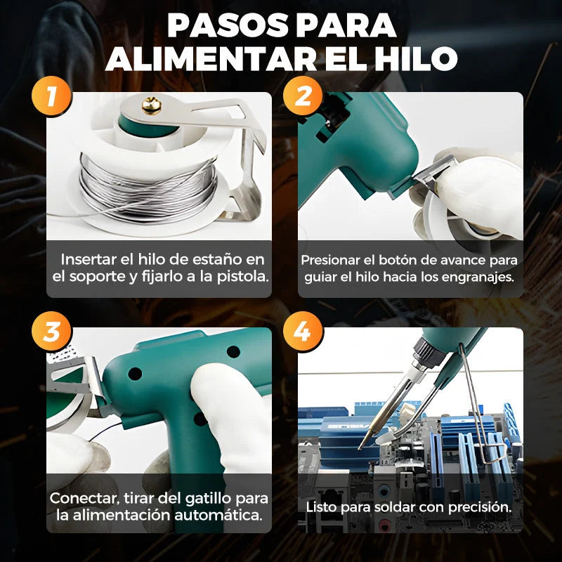Soldador Eléctrico 60W de Alta Eficiencia + Envio Gratis