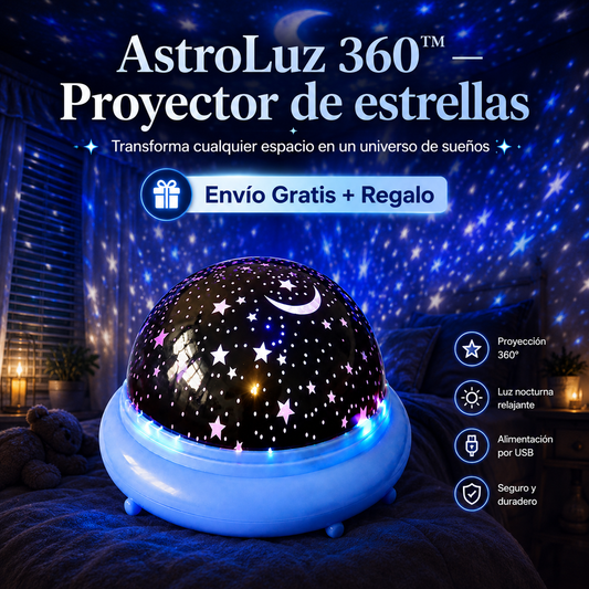 AstroLuz 360™ — Proyector de estrellas + Envio Gratis + Regalo
