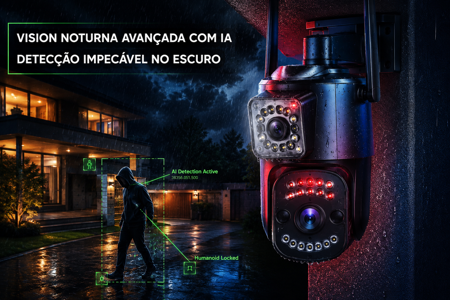 Militar Guard: Cámara de Seguridad - 2 en 1 + Regalo + Envio Gratis