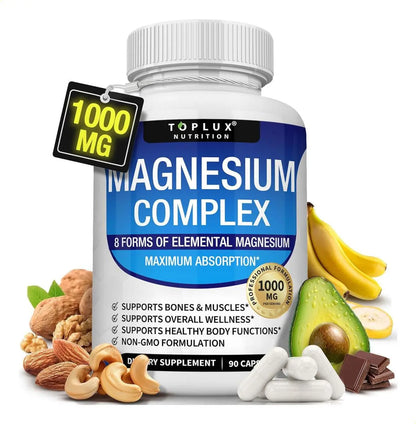 ⚠️ ÚLTIMAS HORAS: MAGNESIUM COMPLEX 8 en 1 | Activa tu Energía, Duerme Mejor y Reduce la Tensión – SOLO HOY