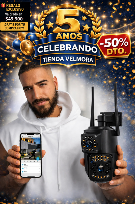 Militar Guard: Cámara de Seguridad - 2 en 1 + Regalo🎁 50% DTO