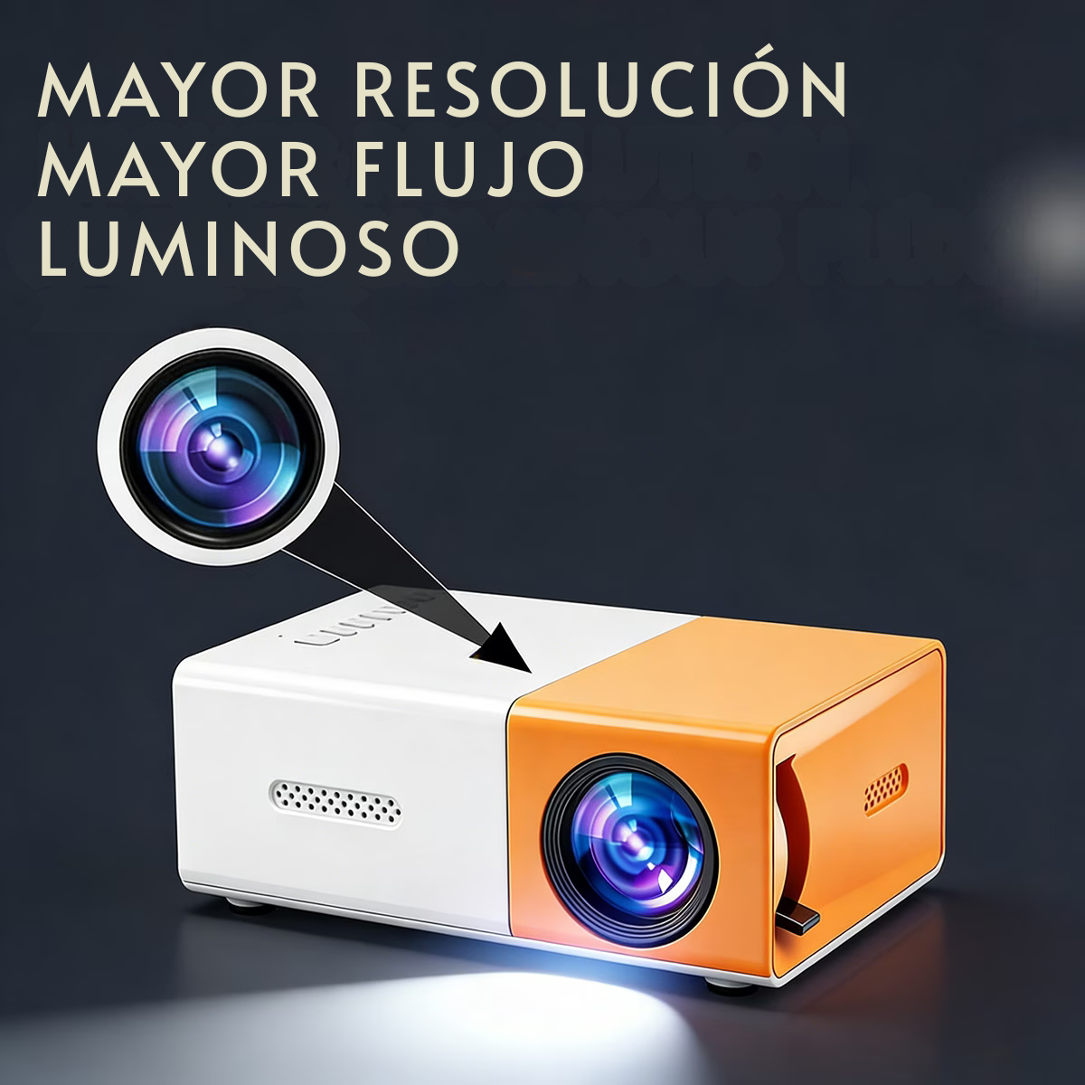 Proyector Portátil CineMax 4k + Envio Gratis + Regalo