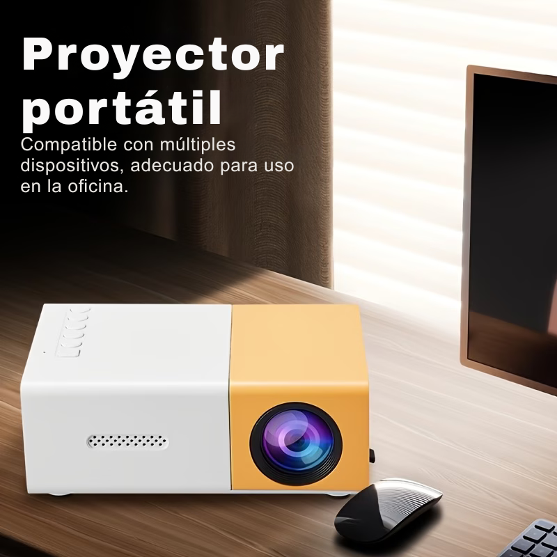 Proyector Portátil CineMax 4k + Envio Gratis + Regalo