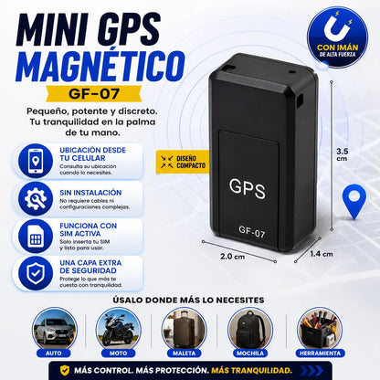 Gps Rastreador Magnético | Ubica Todo Sin Rastro + envio gratis + regalo
