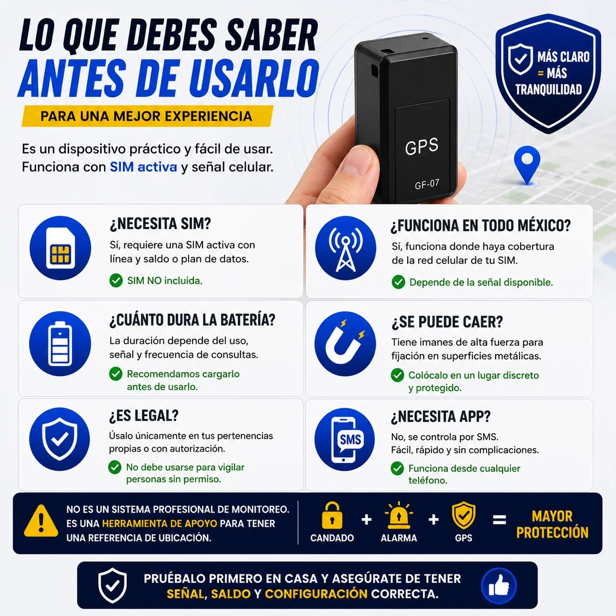 Gps Rastreador Magnético | Ubica Todo Sin Rastro + envio gratis + regalo