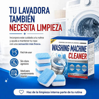 Kit 12 Pastillas Limpieza Profunda para Lavadora + Envio Gratis + Regalo