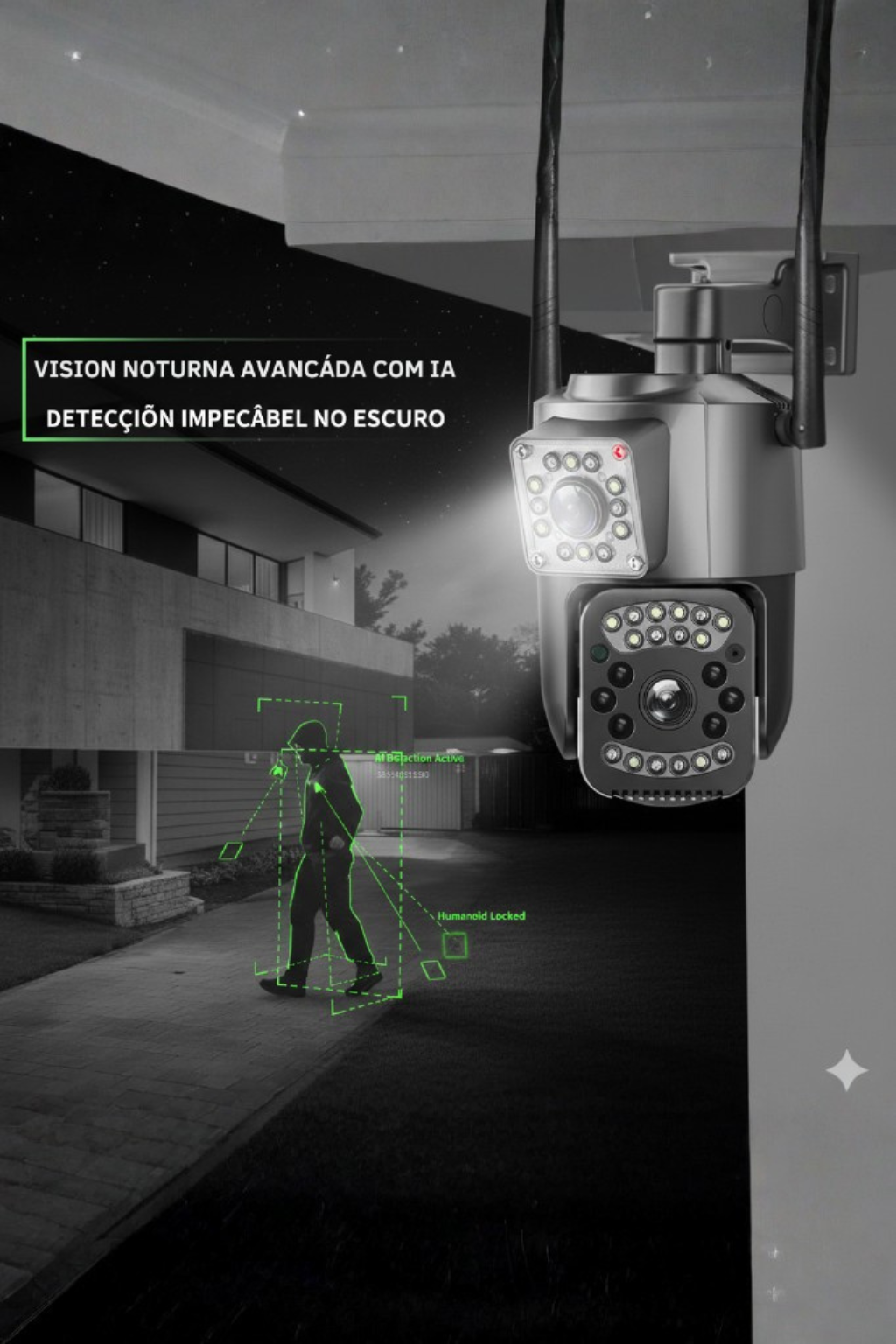 Militar Guard: Cámara de Seguridad - 2 en 1 + Regalo🎁 50% DTO