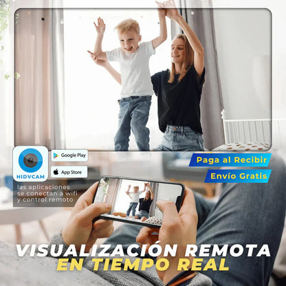 Mini Cámara Espía Full HD con Visión Nocturna – Discreta y Inalámbrica - Compre 1 y llévese 2